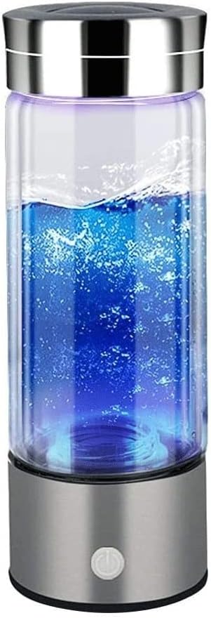 Hydrogen Rich Water Bottle Ionizer Alkaline Generator Portable Healthy Cup Usb Rechargeable Anti-aging Hydrogen Water 430ml
