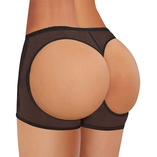 Women Butt Lifter Body Shaper Booty Enhancer Lifting Underwear Net Yarn Panties Instantly Gives You a Bigger Butt Shorts